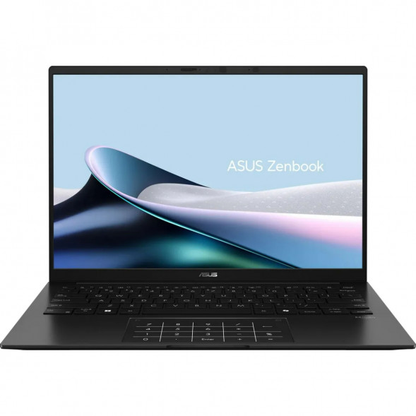 Ноутбук ASUS Zenbook 14 UM3406GA-QD132 (14&amp;quot;, OLED, AMD Ryzen AI 5 430 2ГГц, 4 ядра, 16ГБ LPDDR5x, 512ГБ SSD, AMD Radeon 840M, без ОС), черный в Оренбурге