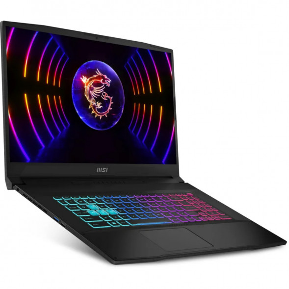 Ноутбук MSI Katana 17 B13VEK-1624XRUY (17.3&amp;quot;, IPS, Intel Core i5 13420H 2.1ГГц, 8 ядер, 16ГБ DDR5, 512ГБ SSD, NVIDIA GeForce RTX 4050 - 6 ГБ, без ОС), черный в Оренбурге