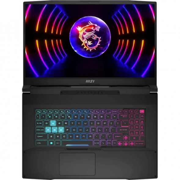Ноутбук MSI Katana 17 B13VEK-1624XRUY (17.3&amp;quot;, IPS, Intel Core i5 13420H 2.1ГГц, 8 ядер, 16ГБ DDR5, 512ГБ SSD, NVIDIA GeForce RTX 4050 - 6 ГБ, без ОС), черный в Оренбурге