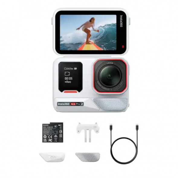Экшн-камера Insta360 Ace Pro 2, Arctic White в Оренбурге