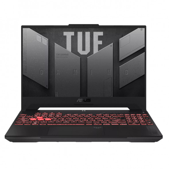 Ноутбук ASUS TUF Gaming A17 FA707NUG-HX156 (17.3&amp;quot;, IPS, 6 ядер, AMD Ryzen 7 7445HS 3.2 ГГц, 16 ГБ DDR5, SSD 512 ГБ, NVIDIA GeForce RTX 4050 - 6 ГБ, без ОС), черный в Оренбурге