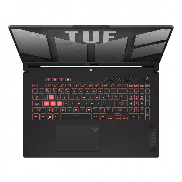Ноутбук ASUS TUF Gaming A17 FA707NUG-HX156 (17.3&amp;quot;, IPS, 6 ядер, AMD Ryzen 7 7445HS 3.2 ГГц, 16 ГБ DDR5, SSD 512 ГБ, NVIDIA GeForce RTX 4050 - 6 ГБ, без ОС), черный в Оренбурге
