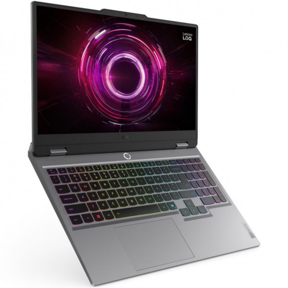 Ноутбук Lenovo LOQ 15AHP10 (83JG003DPB) (15.6&amp;quot;,  IPS, AMD Ryzen 5 220, 6 ядер, 16 ГБ DDR5, SSD 512 ГБ, NVIDIA GeForce RTX 5050 - 8 ГБ, без ОС), серый в Оренбурге