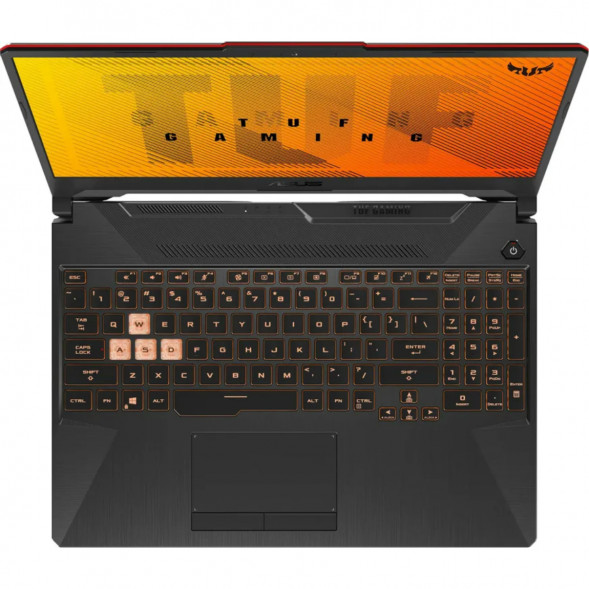 Ноутбук ASUS TUF Gaming A15 FA506NCG-HN330 (15.6&amp;quot;, IPS, AMD Ryzen 7 8845HS 3.8ГГц, 8-ядерный, 16ГБ DDR5, 512ГБ SSD, NVIDIA GeForce RTX 3050 - 4 ГБ, без ОС), черный в Оренбурге