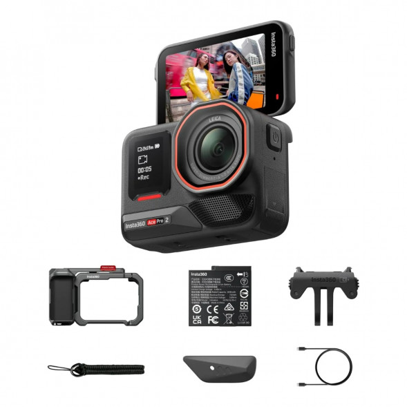 Экшн-камера Insta360 Ace Pro 2 Single Battery Xplorer Bundle, Gray в Оренбурге