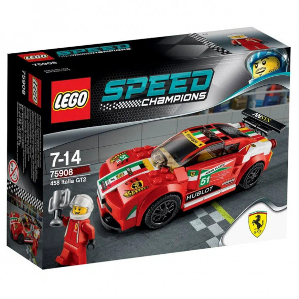 Конструктор LEGO Speed Champions 75908 Феррари 458 Италия GT2 в Оренбурге