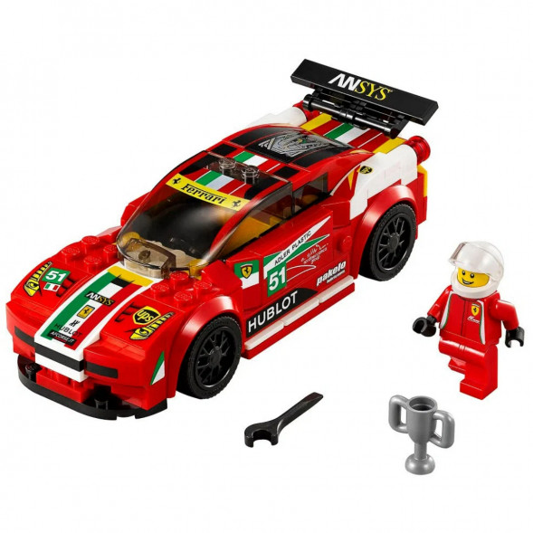 Конструктор LEGO Speed Champions 75908 Феррари 458 Италия GT2 в Оренбурге