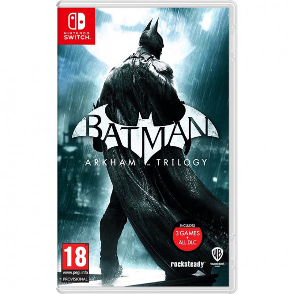Игра Batman: Arkham Trilogy [Nintendo Switch, русские субтитры] в Оренбурге