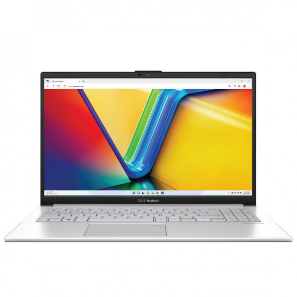 Ноутбук ASUS VivoBook Go 15 E1504FA-BQ5029 (15.6&amp;quot;, AMD Ryzen 5 40, 2.8 GHz, 4 ядра, 8 ГБ DDR5, 512 ГБ SSD, AMD Radeon 610M, Windows 11 Professional), серебристый в Оренбурге