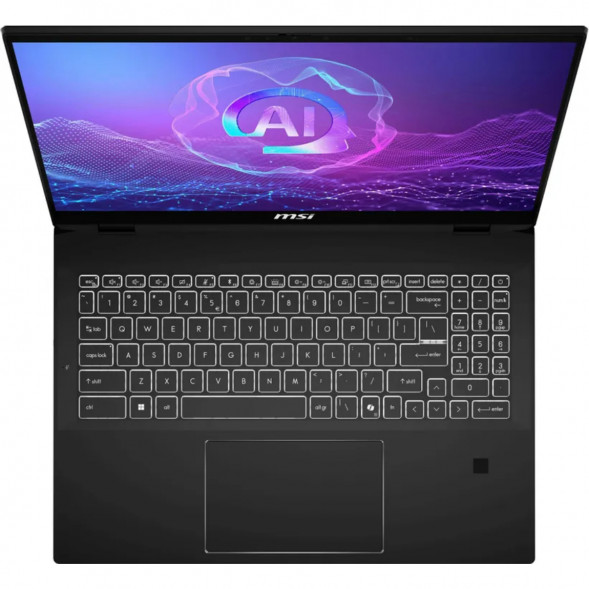 Ноутбук трансформер MSI Summit 16 AI Evo A2HMTG-057RU (16&amp;quot;, IPS, Intel Core Ultra 7 255H 2ГГц, 16 ядер, 16ГБ LPDDR5, 1ТБ SSD, Intel Arc 140T, Windows 11 Home), черный в Оренбурге